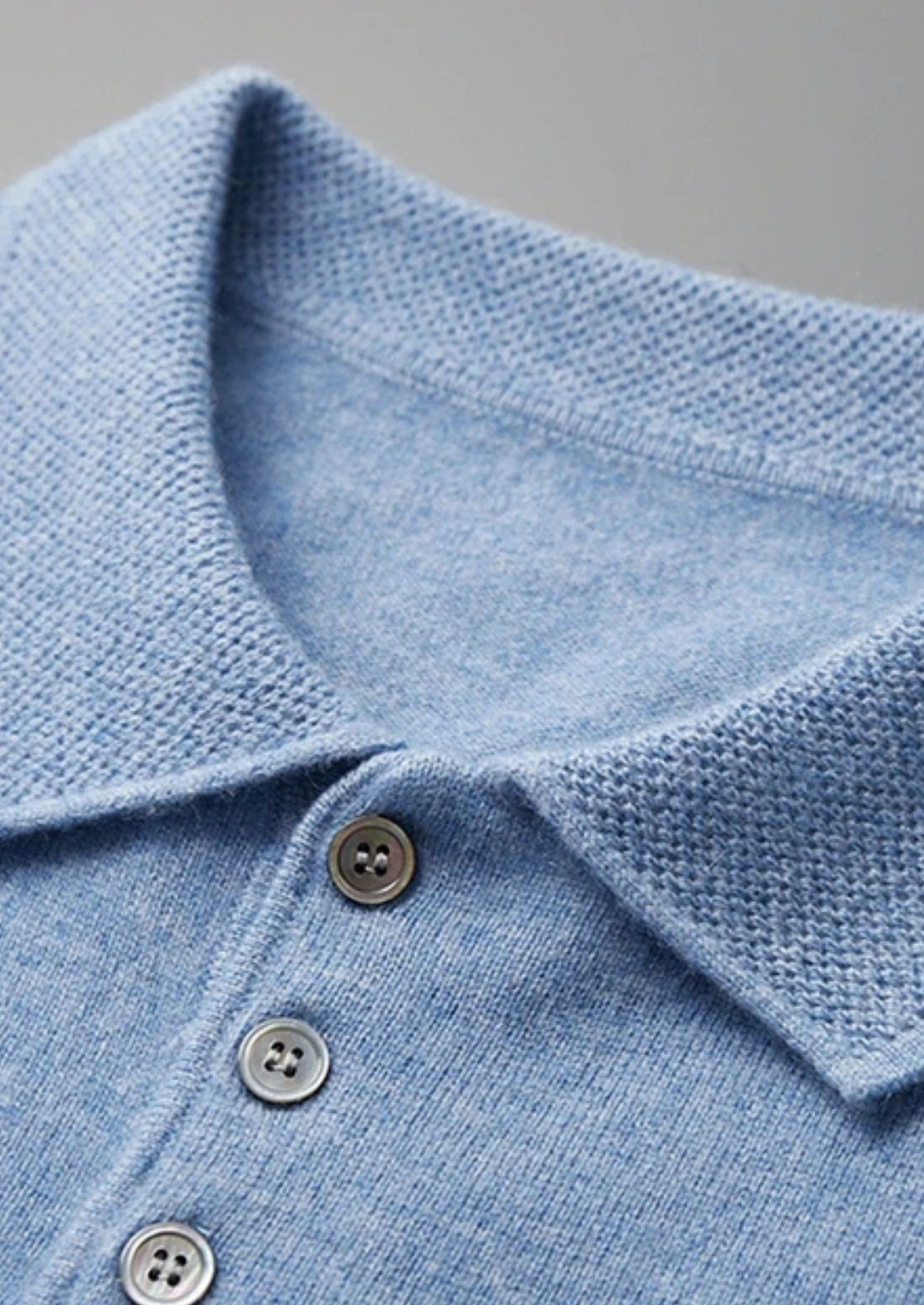 PREMIUM CASHMERE CLASSIC POLO SHIRT