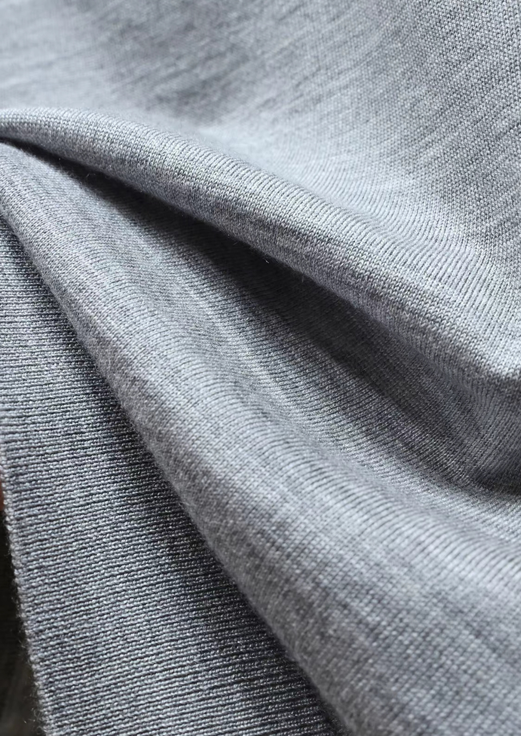 Ellis Light Gray Lightweight Polo Shirt